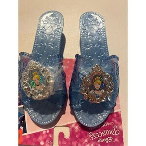 Disney Princess Cinderella Magic Slipper Costume High Heel Shoes Blue 3+ age
